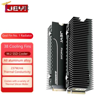 Jeyi M.2 NVME NGFF SSD ฮีทซิงค์หม้อน้ําระบายความร้อน พร้อมแผ่นระบายความร้อน 237W/mk