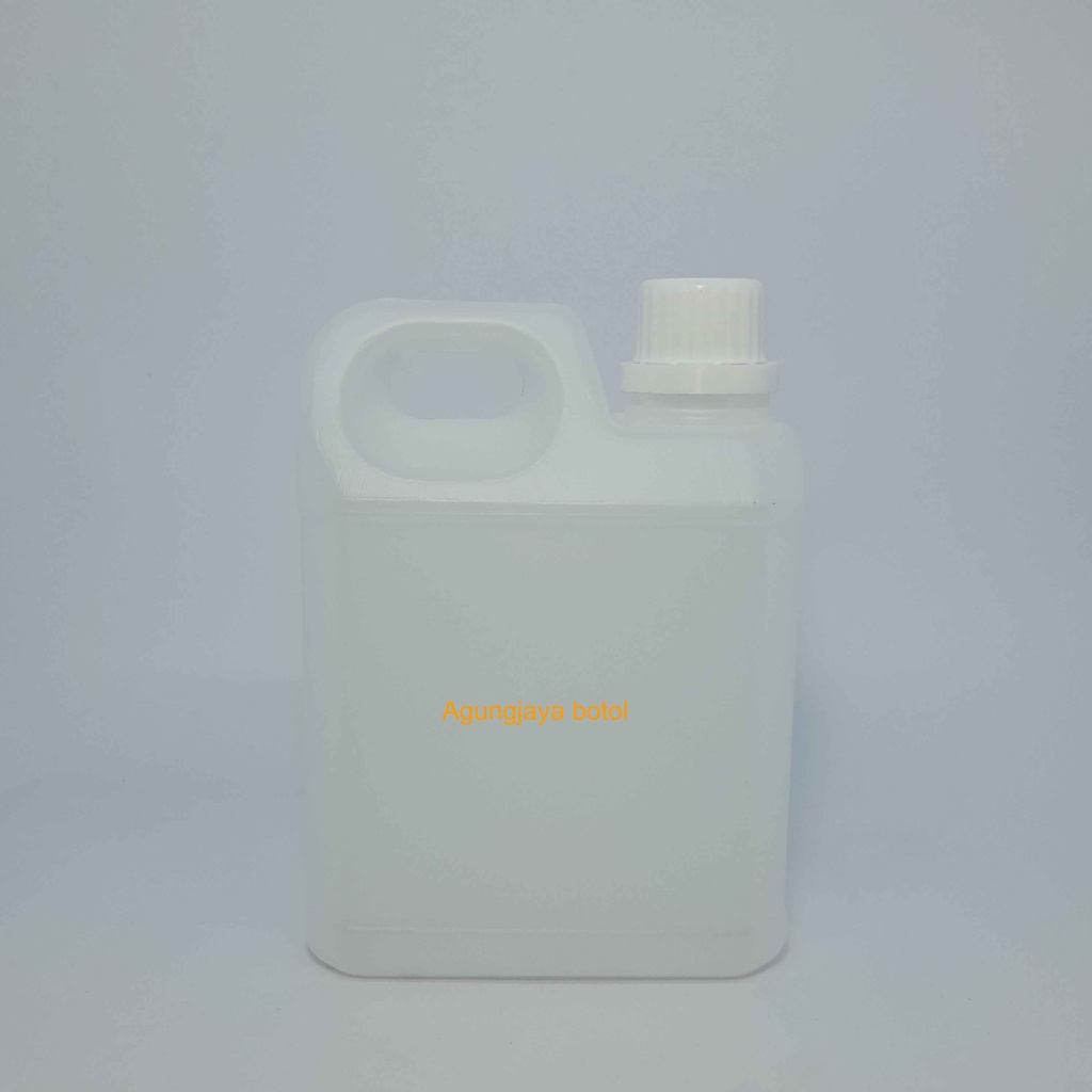 1 L Jerry Can Bottle น้ํามันธรรมชาติ คอ HDPE 30 ชุด Spl/Jerigen 1000 Ml ฝาสี