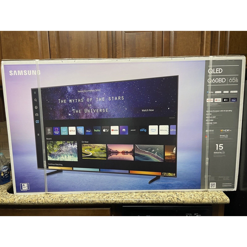 Samsung 75" 4K QLED Smart TV NEW free LA Pickup QN75Q6DRAF Q6DR