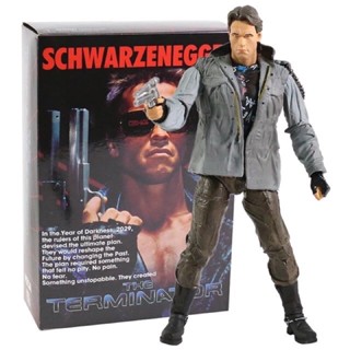 NECA Terminator 2 Ultimate T-800 Official Tech Noir 1/10 Action Figure 18 cm