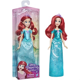 DISNEY PRINCESS FASHION DOLL ROYAL SHIMMER ARIEL  ฮาสโบร ดีสนี่ย์ปริ๊นเซส ฟิกเกอร์ รอยัล ชิมเมอร์ แอเรียล ของเล่น ตุ๊กตา