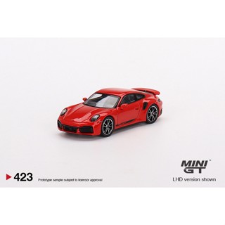 MINI GT 1/64 No.423 Porsche 911 Turbo S Guards Red RHD MGT00423-R