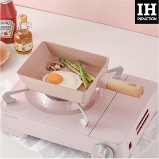 [FIKA NEOFLAM] หม้อกระทะ FIKA สีชมพู Mini Peach Edition 15cm Eggroll Pan - Full Induction