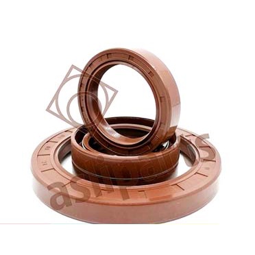 หลังการขาย ซีลน้ํามัน - TC 20x36x7 FKM สีน้ําตาล ( 20 x 36 x 7 ) ทนความร้อน