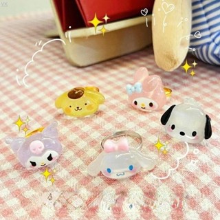 Cartoon Anime Ring New Little Red Book Recommends Coolomey Cute Girl Soft Girl Ring Couple Ring Gift Girl Friend