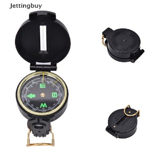 [Jettingbuy] เข็มทิศโลหะ สไตล์ทหาร สําหรับตั้งแคมป์ เดินป่า เอาตัวรอด พร้อมส่ง