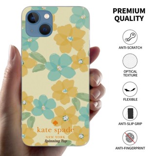 พร้อมส่ง! เคสโทรศัพท์มือถือ แบบใส ลาย Kate Spade หรูหรา สําหรับ IPhone 14 13 12 11 Pro Max Mini XS XR 7 8 Plus SE
