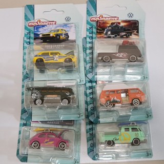 majorette Volkswagen t1, beetle, golf mk1, t3