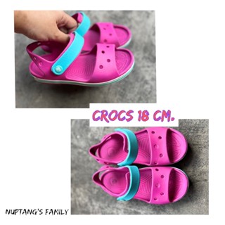 crocs 18 cm. มือสอง สวย