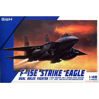 โมเดลเครื่องบิน Great Wall Hobby ขนาด 1/48 L4822 F-15E Strike Eagle Dual-Roles Fighter