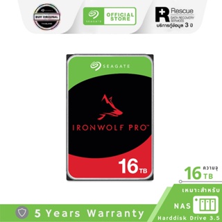 Seagate 16TB IronWolf Pro Nas SATA 256MB 7200RPM (ST16000NT001_5Y)