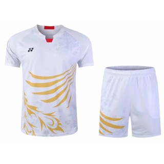 Yonex ใหม่ เสื้อแบดมินตัน แขนสั้น สําหรับผู้ชาย และผู้หญิง 3618