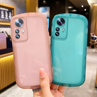 เคสโทรศัพท์มือถือ แบบใส ป้องกันกล้อง กันกระแทก สีสันสดใส สําหรับ OPPO A77 5G A57 2022