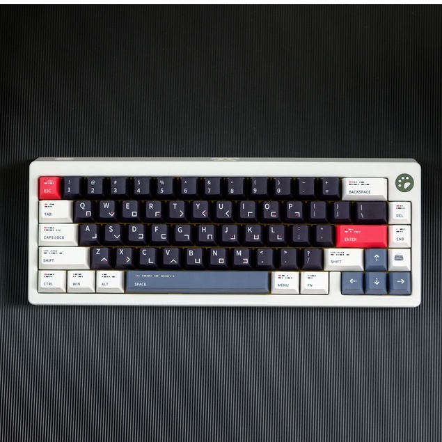 GMK Morse Code Keycap, 129 คีย์ PBT Keycaps Cherry Profile DYE-SUB ส่วนบุคคล GMK Keycaps สำหรับแป้นพ