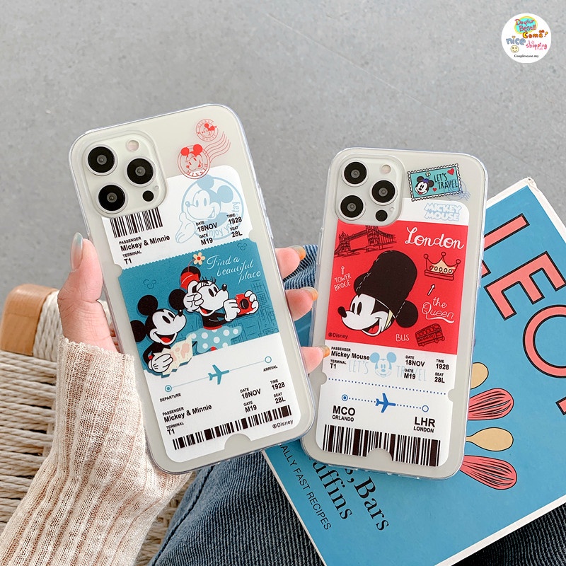 For Huawei Nova 3 3i 3e 7 8 9 Pro 8i 9 SE Y5P Y6P Y7P P20 Lite P50 Mate 20 30 40 Pro Case Cute Cartoon Mickey Mouse Soft Protective Cover