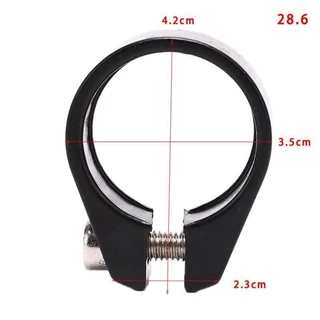 รัดหลักอานจักรยาน 25.4 28.6 31.8 mm ที่รัดหลักอาน แคล้ม รัด หลัก อาน ล็อค หลักอานจักรยาน หลักอาน เบาะ จักรยาน รถจักรยาน