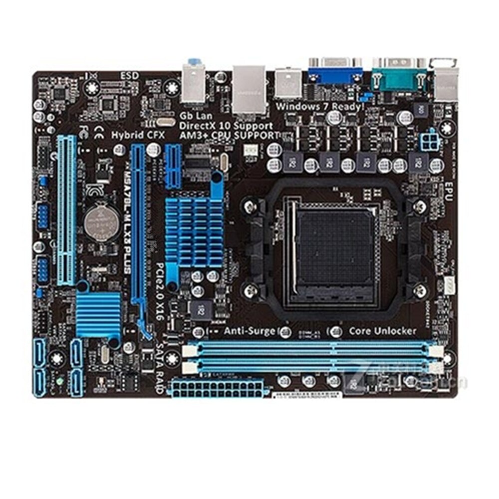 【Delivery within 48 hours】New For M5A78L-M LX3 PLUS Desktop Motherboard 760G 780L Socket AM3+ DDR3 16G Micro ATX UEFI BIOS Original Mainboard 3LDN #0
