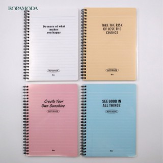 Ropamoda สมุด A5 Trans PP Note - Made in korea (10886-125G)