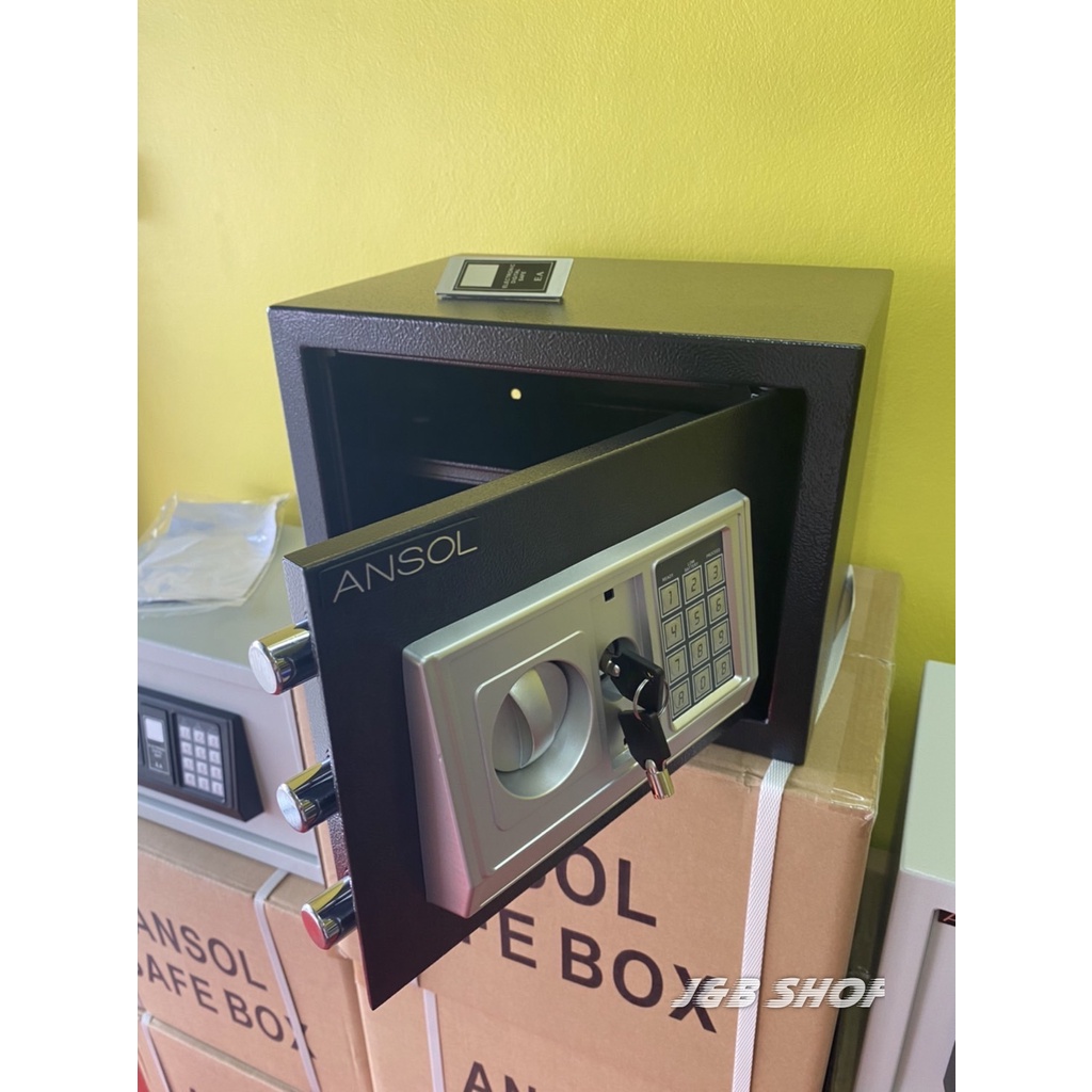 ตู้เซฟนิรภัย  ตู้เซฟANSOL (ขนาด35*25*25) ระบบอิเล็กทรอนิกส์ ราคา ถูกที่สุด ดีลบีเคเค แกลเลอรีภาพที่ 6