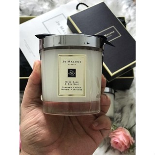 JO MALONE  WOODSAGE CANDLE 200G ▪️ INBOX ซีลWITH PAPER BAG ▪️ ส่งฟรีส่ง1599.-JO MALONE  WOODSAGE CANDLE 200G ▪️ INBOX ซี