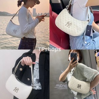 พร้อมส่ง📮กระเป๋ารุ่นใหม่ MLB  HOBO BAG กระเป๋าถือNY กระเป๋าสะพายข้าง P NY