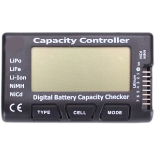 RC CellMeter 7 Battery Capacity Checker สำหรับ 2-7S LiPo LiFe Li-Ion nicd NiMH ครื่องเช็คแบต เครื่องตรวจสอบ แบตเตอรี่