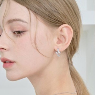 Enclair เครื่องประดับต่างหู RELIEF EARRINGS OE56 จากเกาหลี