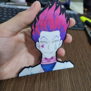 สติกเกอร์ ลายการ์ตูนอนิเมะ 3d Hunter x Hunter Hisoka สําหรับติดตกแต่ง