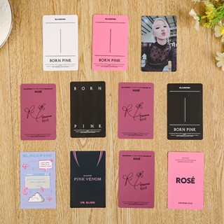 อัลบั้มรูปภาพ Kpop BLACKPINK Born Pink Membership ของขวัญ สําหรับของขวัญ