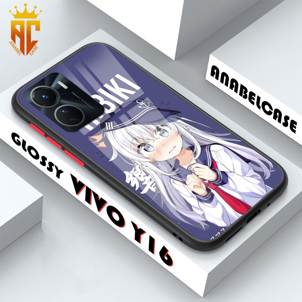 [gh4] New Hardcase Glossy 2D Premium for VIVO Y16 BEAUTIFUL GIRL JAPANESE ANIME MOTIF - anbelcase - 