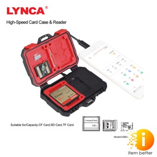 LYNCA USB KH MEMORY CARD BOX &amp; Reader กล่องใส่การ์ด