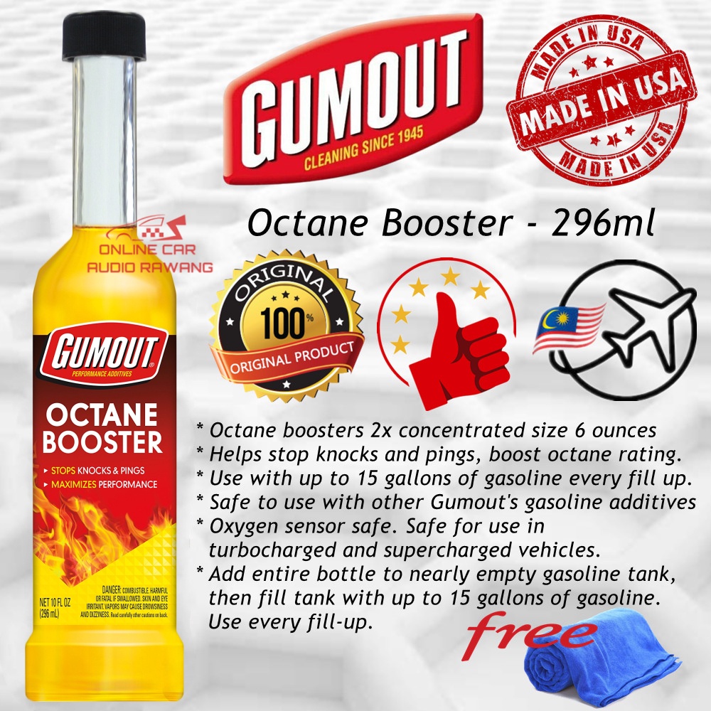 Gumout Octane Booster - 296ml