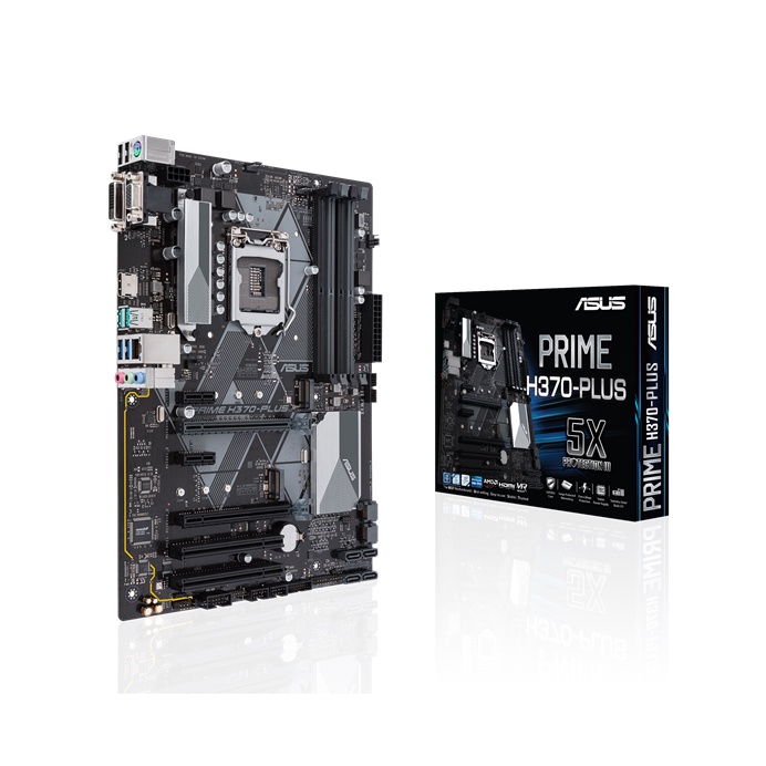 MAINBOARD (เมนบอร์ด) ASUS PRIME H370 PLUS (Socket LGA1151v2) พร้อมส่ง