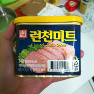 Luncheon Meat/ เป็นแฮมกระป๋องแบรนเกาหลี/런천미트