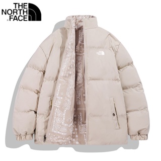 The North Face เสื้อแจ็กเก็ตลําลอง ผ้าฝ้าย 100% กันลม ให้ความอบอุ่น แฟชั่นฤดูหนาว สําหรับผู้ชาย และผู้หญิง