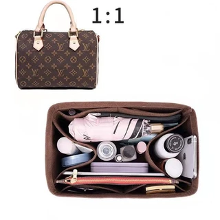 กระเป๋าผ้าสักหลาด สําหรับใส่จัดเก็บของ LV Speedy Nano16 25 30