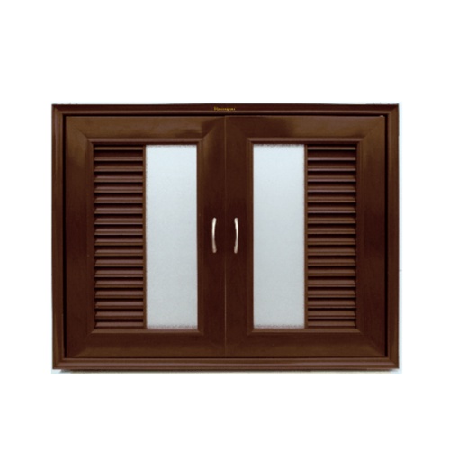 WT บานซิงค์คู่ 85x65CM. RZ901 สีโอ๊ค