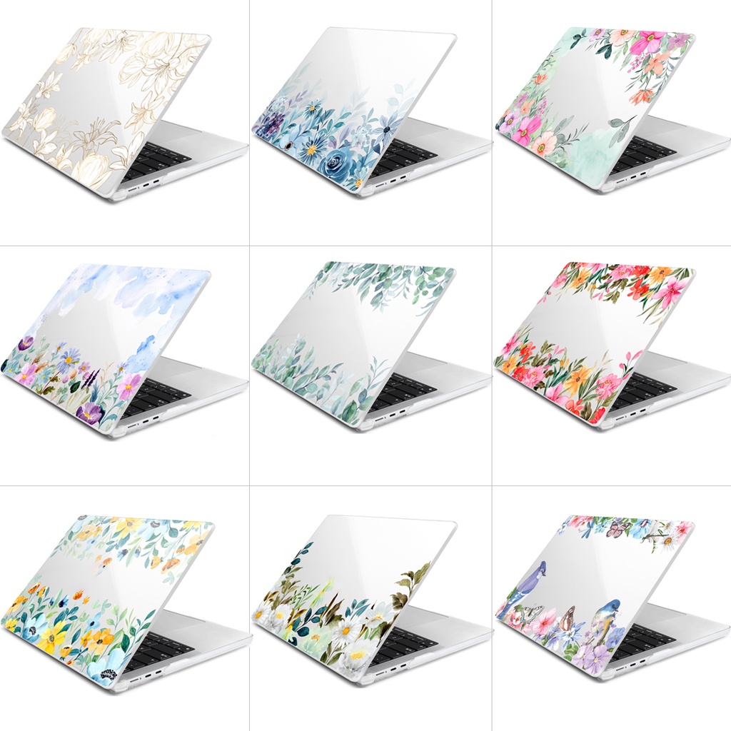 กรณีแล็ปท็อปสําหรับmacbook M4 M3 M2 M1 ชิปPro 13 14 Air 13 13.6 นิ้วA3240 A3112 A3185 A3401 A3113 A2