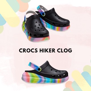 พร้อมส่ง Crocs classic crush in spray dye [ของเเท้ 100%]