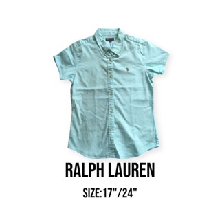 เสื้อpolo ralph laurenแท้ แบรนด์เนมมือสอง