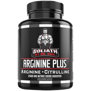 Dr. Emils L Arginine L Citrulline 2500 MG - อาหารเสริมไนตริกออกไซด์สำหรับกล้ามเนื้อ ปั๊ม และหัวใจ เสริมสมรรถภาพชาย