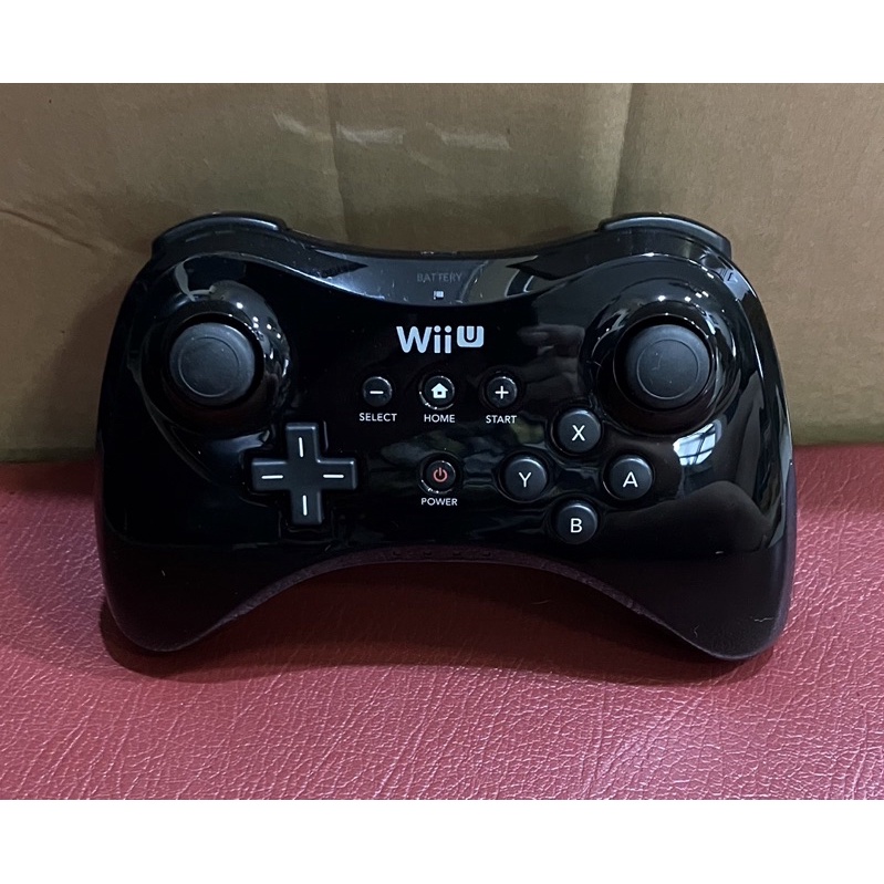 จอย วียู WiiU Wii U Pro Controller แท้ Nintendo สีดำ