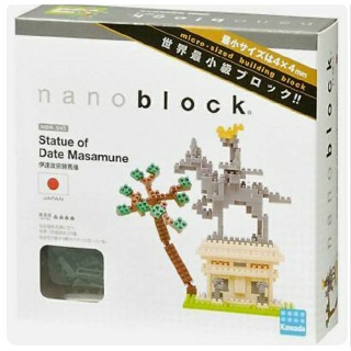 Na no Statue of Date Masamune block นาโนบล็อค รุ่น NBH-045