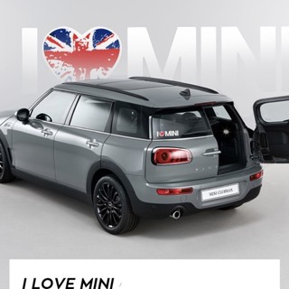 Sticker I love MIMI สำหรับตกแต่งรถ Mini Cooper