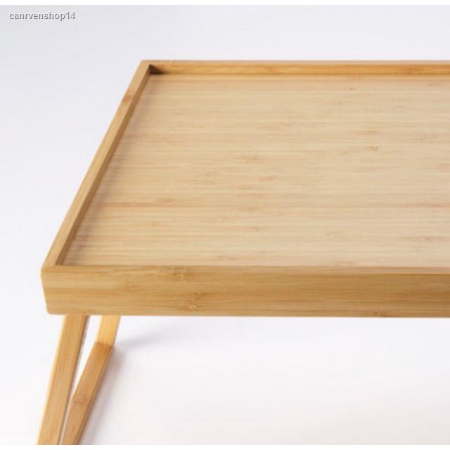 จัดส่งเฉพาะจุด จัดส่งในกรุงเทพฯIKEA RESGODS ถาดอาหารบนเตียง ไม้ไผ่ โต๊ะเตี้ย โต๊ะญี่ปุ่น