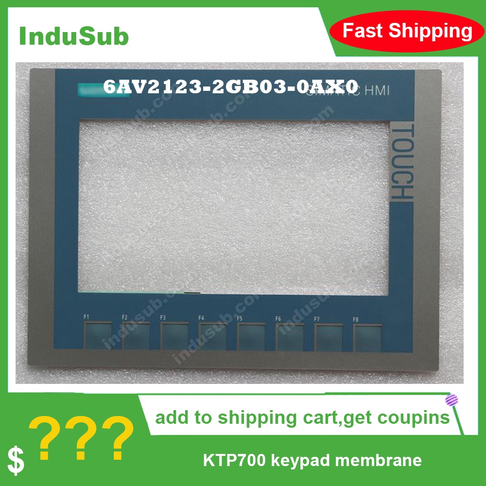 6AV2123-2GB03-0AX0 KTP700 Basic Membrane Keypad Switch สําหรับ 6AV2 123-2GB03-0AX0 KTP700 Basic Memb