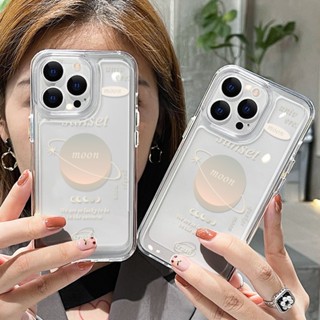 ใสเคสมือถือ For Iphone 14 Pro Max 13 Pro Max 11 12 Pro Max 7 8 Plus X Xs Max X 13ProMax SE 2022 2020 TPU เคสอคิลิคนิ่ม