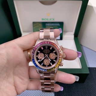 นาฬิกา RO LEX  งานออริพร้อมส่ง Size 40mm ระบบ ถ่าน  ใช้จับเวลาได้ค้า