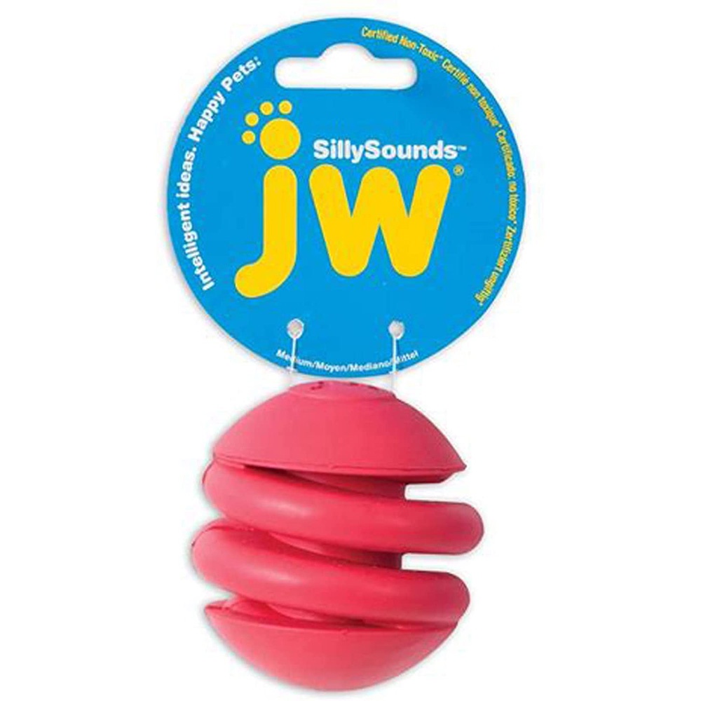 อัตราการสรรเสริญเกินกว่า 99.8%ของเพื่อนJW Pet Company Sillysounds Spring Ball