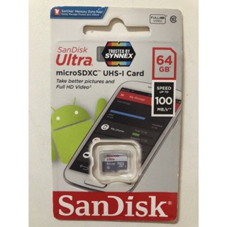 Sandisk Micro SD Card 64GBClass10